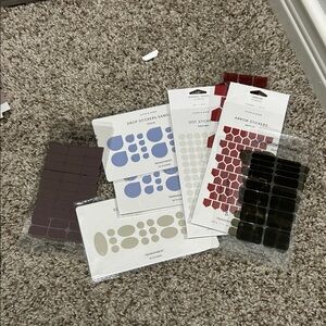 Transparent Sticky Notes Set - Assorted Colors